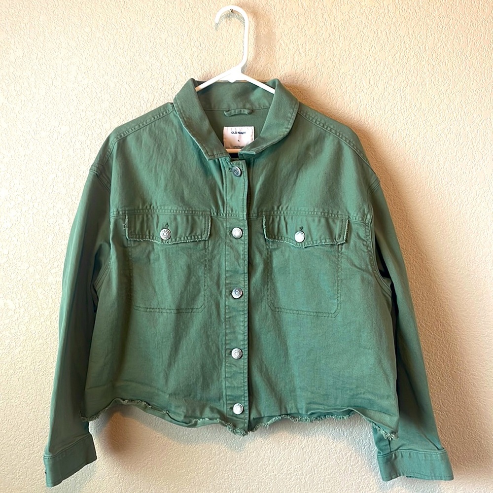 Old Navy Crop Jeans Jacket!